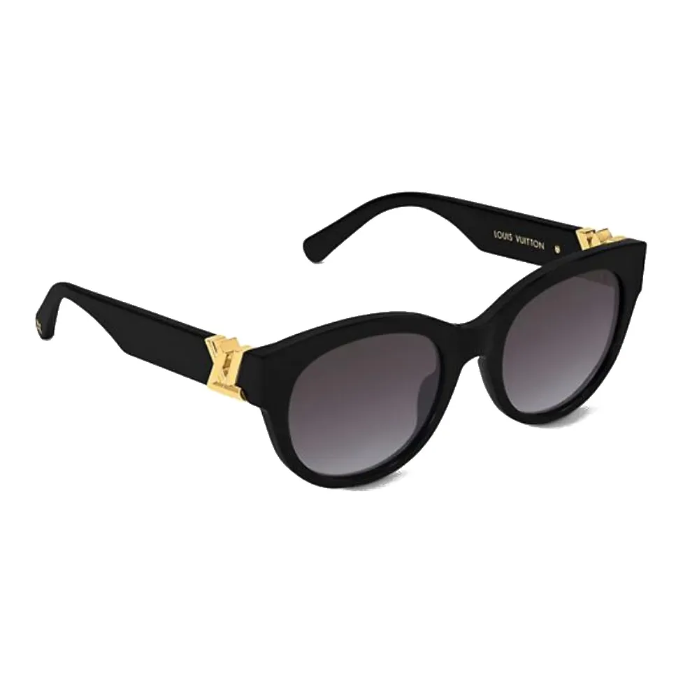 LOUIS VUITTON Z2148W Lv GO 14 Round Sunglasses
