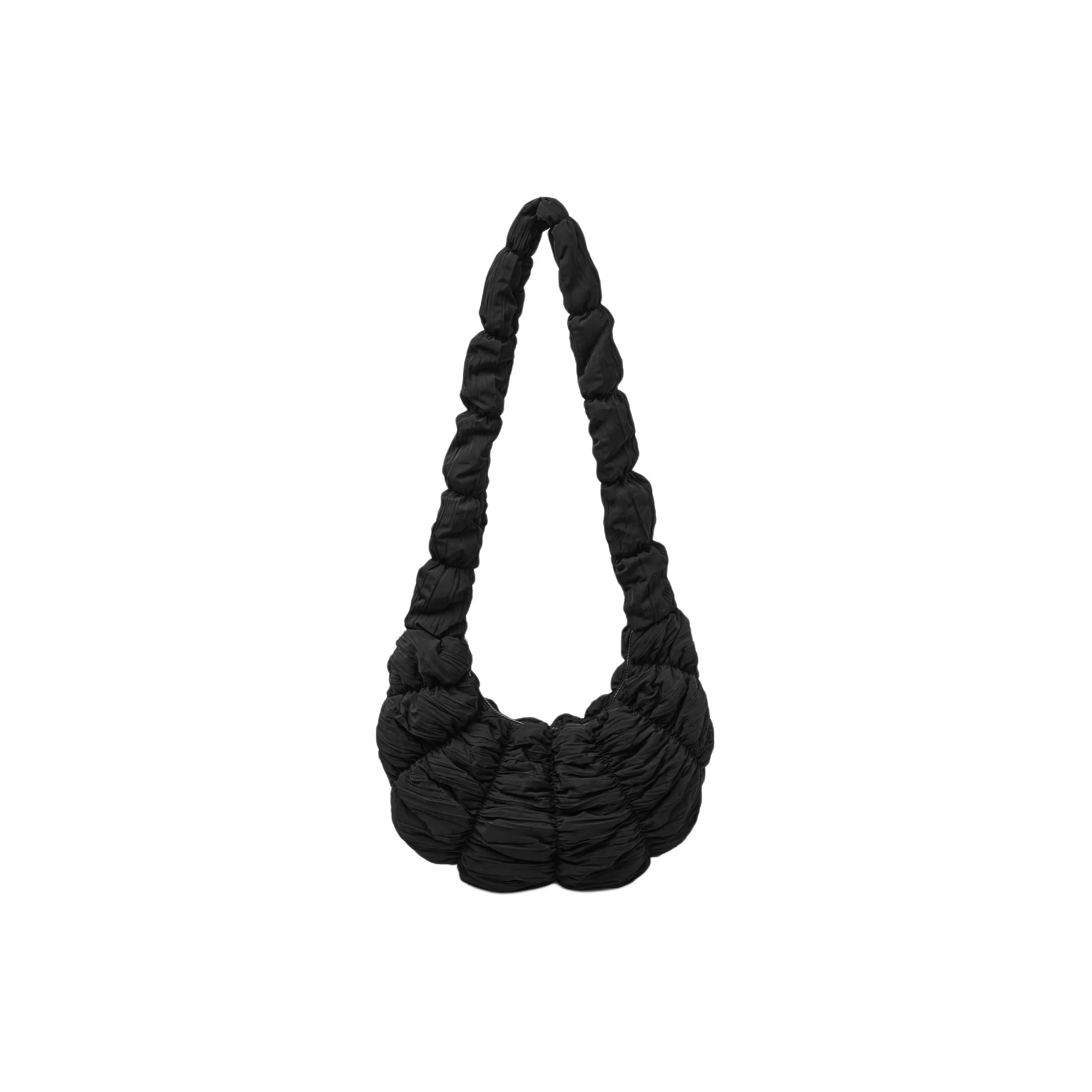 COS Polyester Kesa Bag Handbag Shoulder Bag Crossbody Bag Medium Size Women's Black