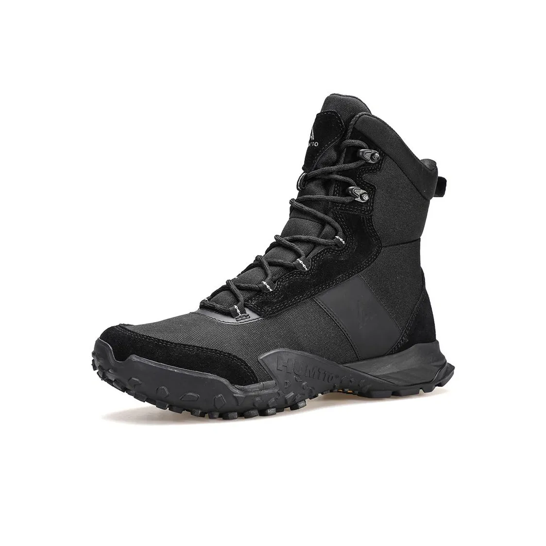 HUMTTO Амортизаторы Устойчивые к истиранию Высокий Топ Уличная обувь Мужская Черная