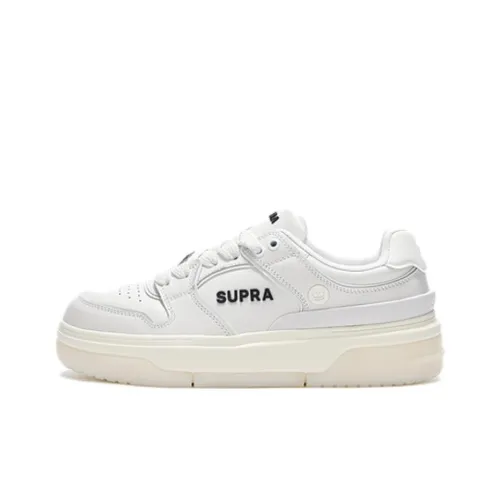 SUPRA Кроссовки для скейтбординга Low Top Белые Унисекс