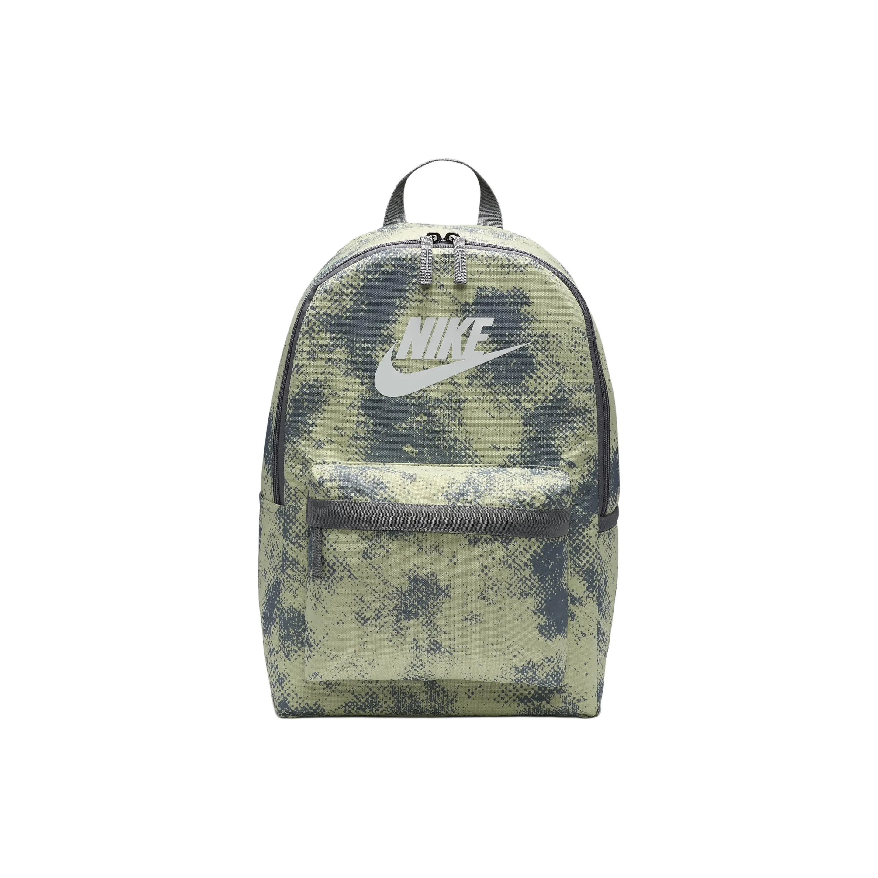 Nike Переработанный полиэстер рюкзак унисекс оливковый кольцо и дым серый и белый цвета вершины