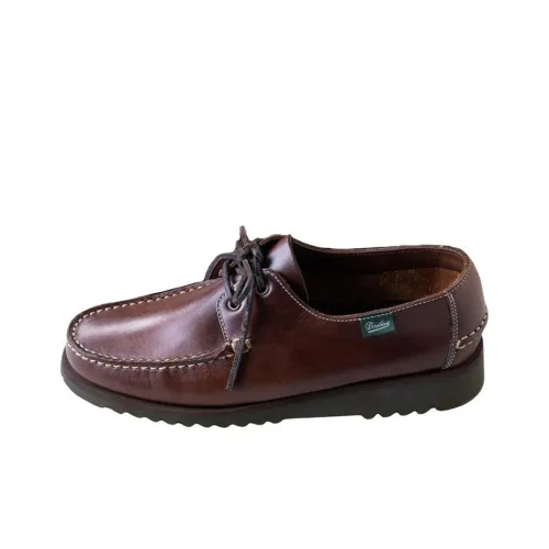 Paraboot Мужские повседневные туфли Low Top Коричневый Мужские