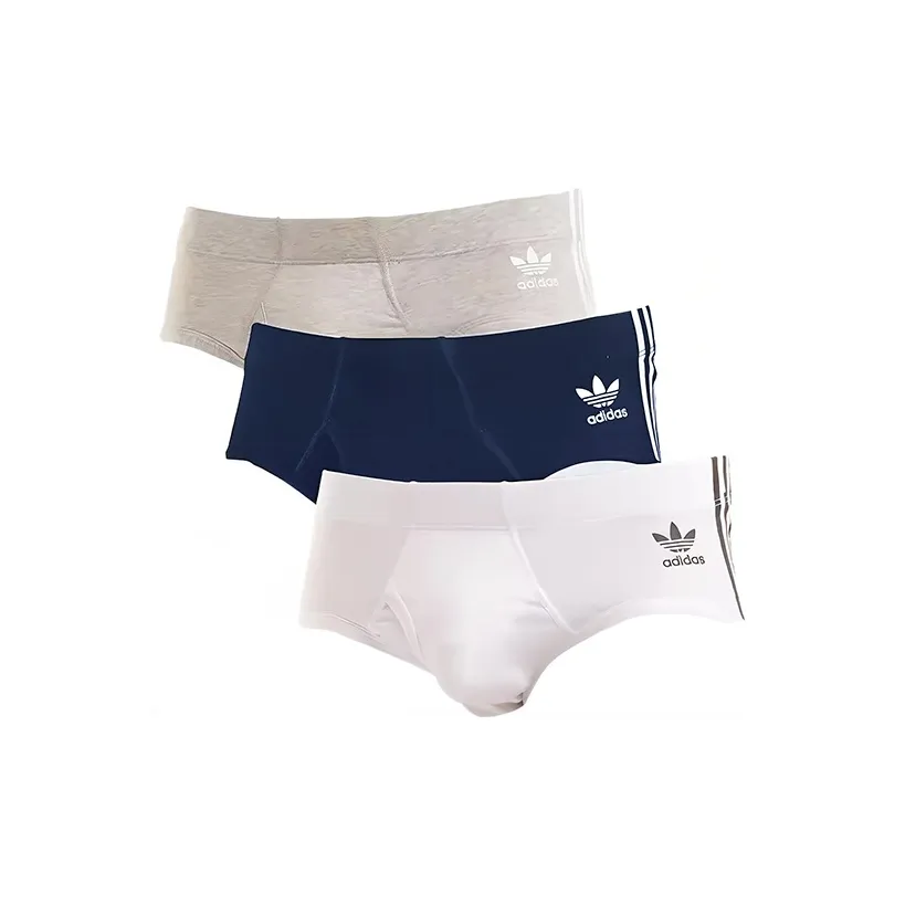 Adidas Originals Moisture Absorption Quick Dry High-Rebound Skin-Friendly Men's 3 Pack