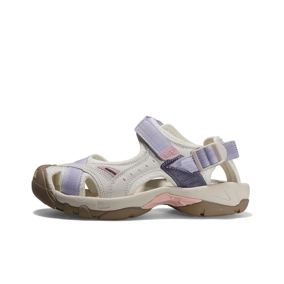 HUMTTO Пляжные сандалии Женские Белые Фиолетовые