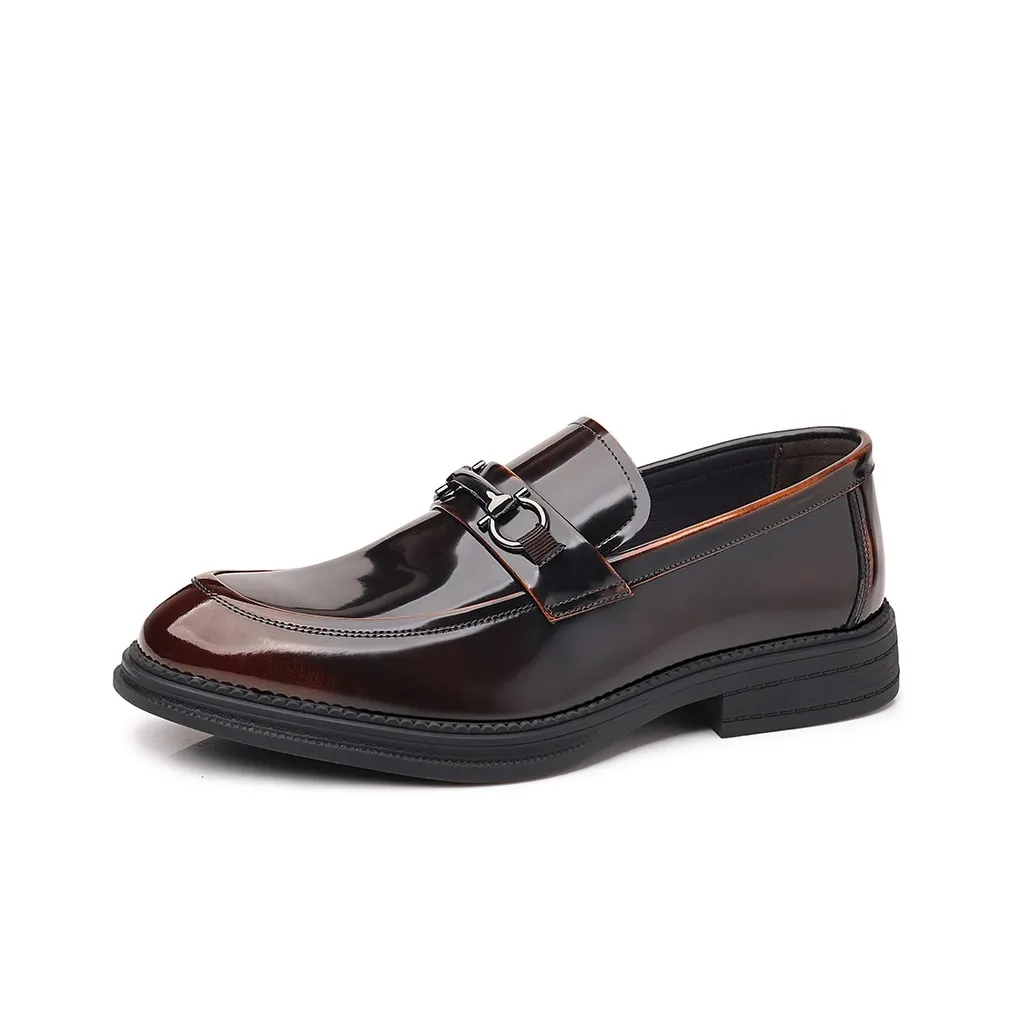 MODENGPAN Loafers Men's Brown/Black