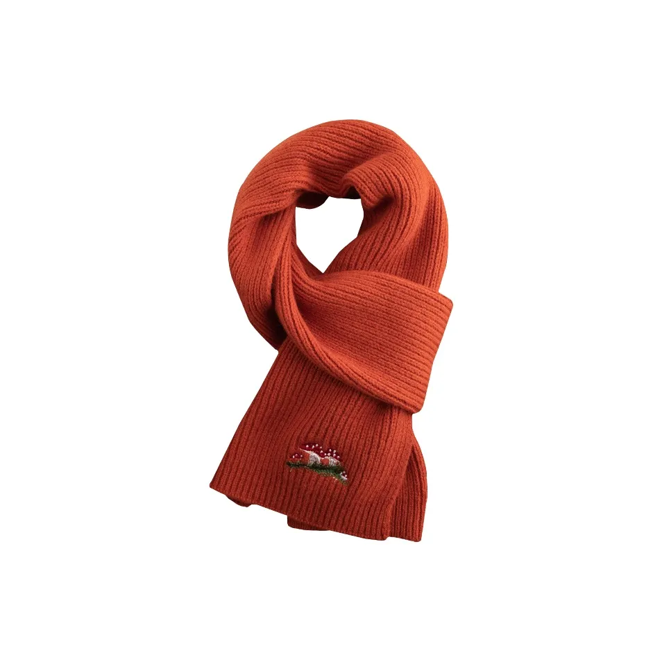 Lagur Мериносовая шерсть Вязаные шарфы Унисекс