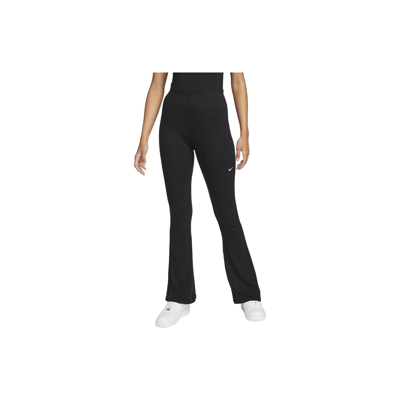 nike black flared leggings