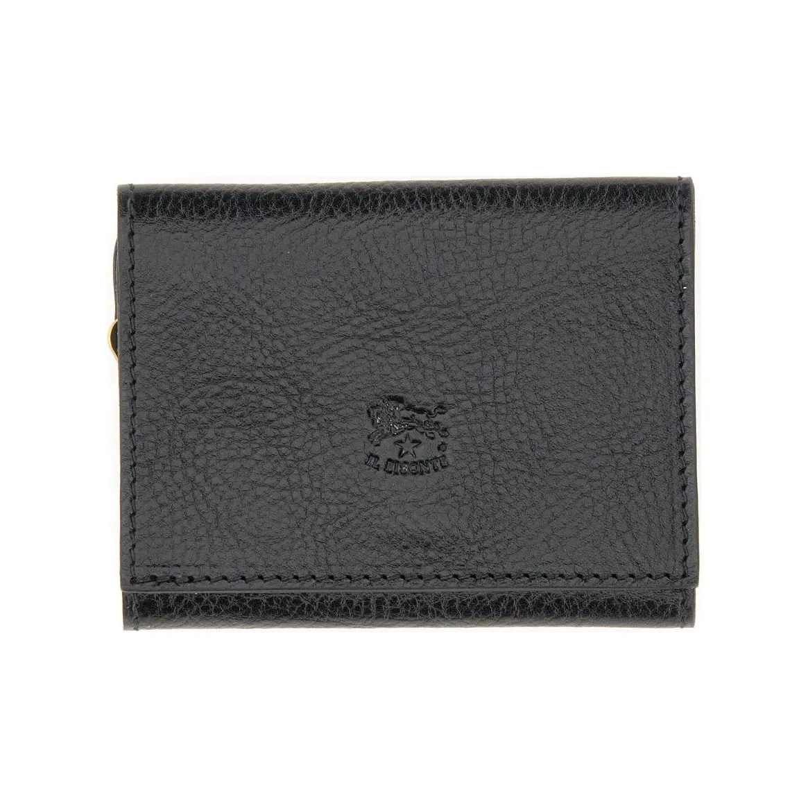 Il Bisonte Cow Leather Wallet Women's Black