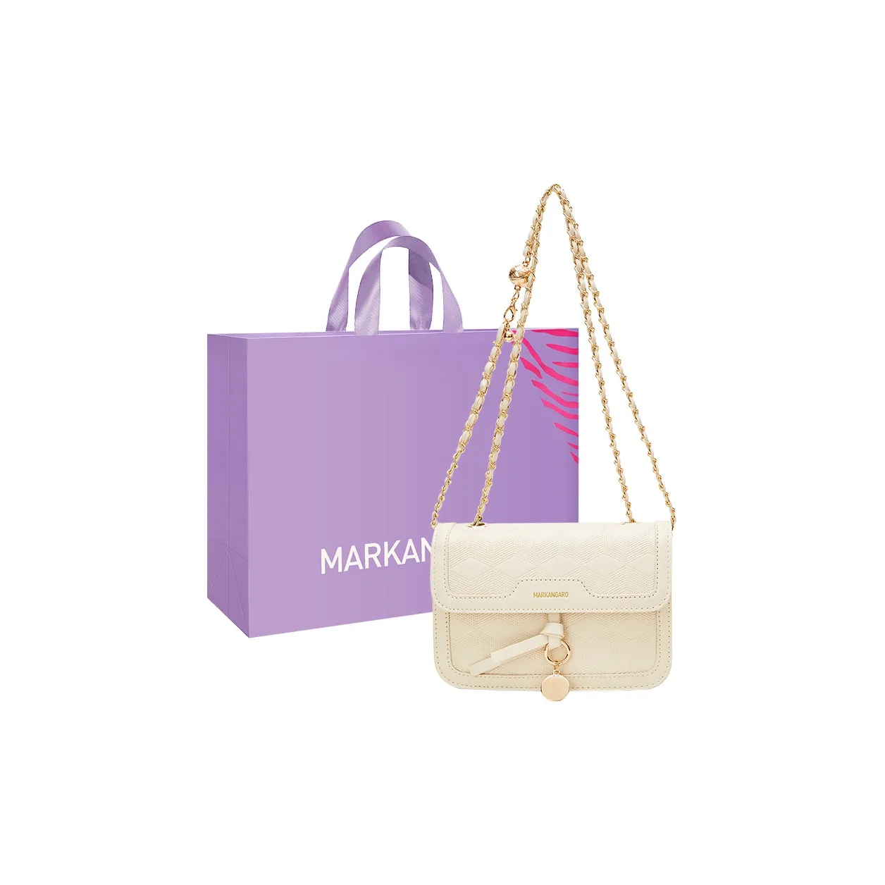 MARKANGARO PU Shoulder Bag, Small Square Bag, Crossbody Bag Regular Women's