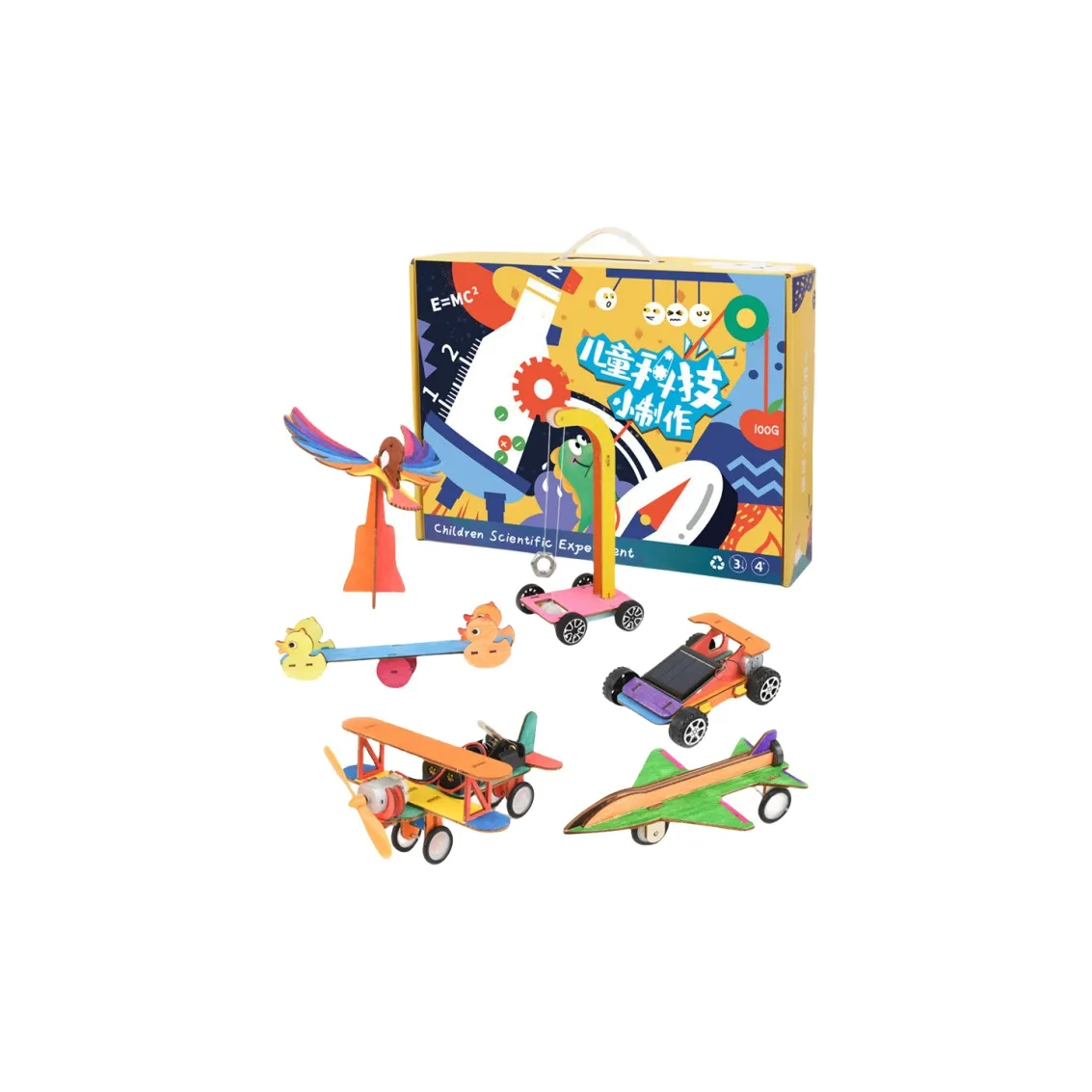 Fat Fat Dragon Kids Научный эксперимент Образовательное издание Набор DIY Ручная работа Деревянный материал Развивающие игрушки