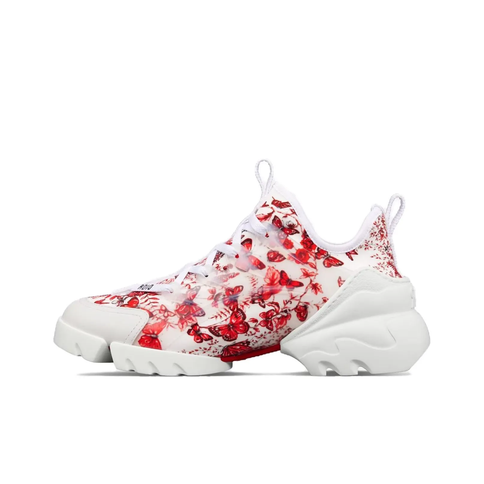 DIOR D Connect Low Top Casual Shoes Utility Women's Red White