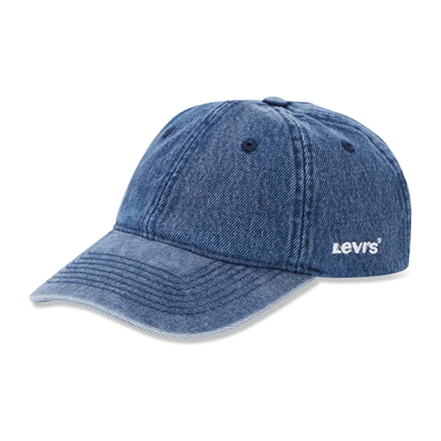 Levi's Хлопковые кепки унисекс синие