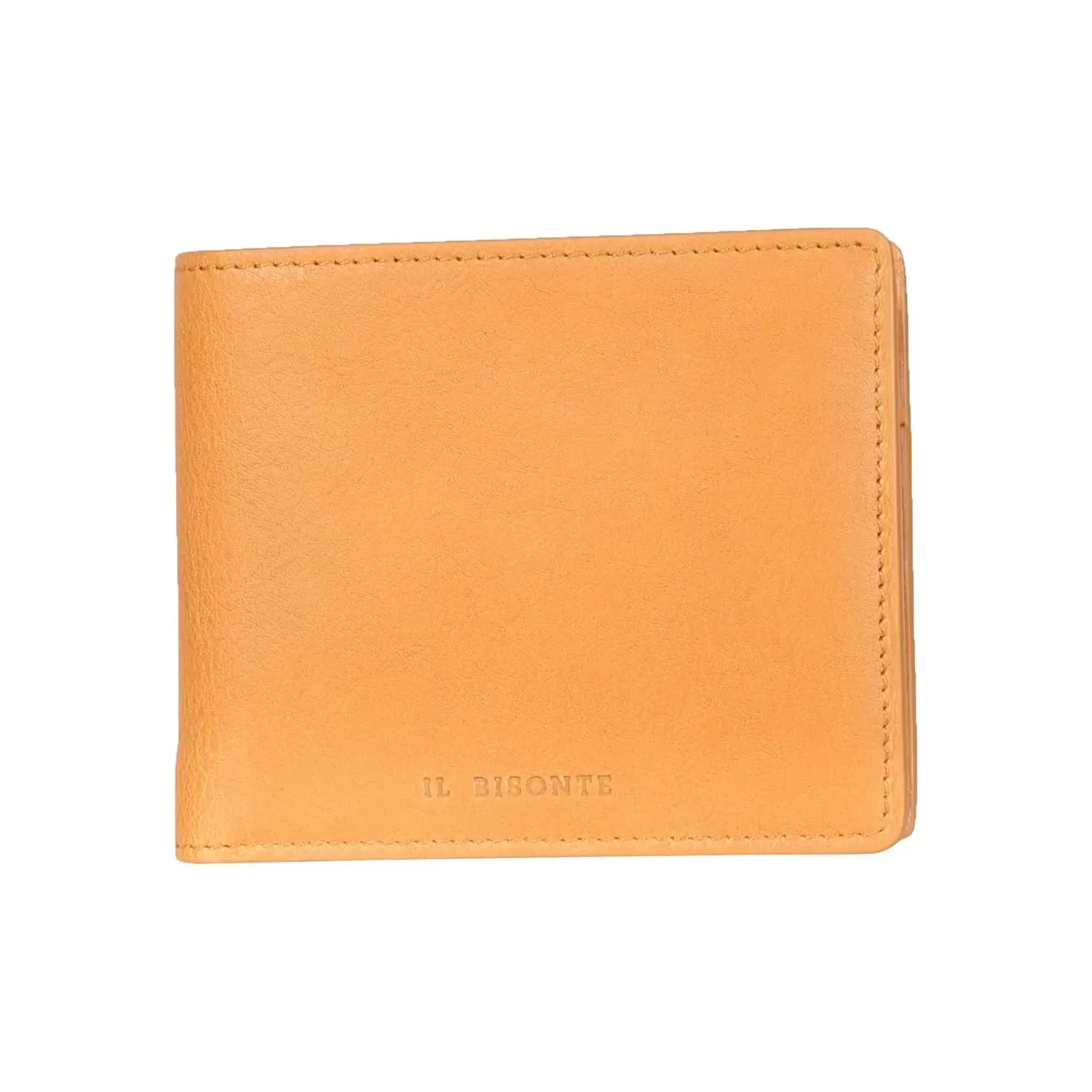 Il Bisonte Cow Leather Wallet Men's Beige