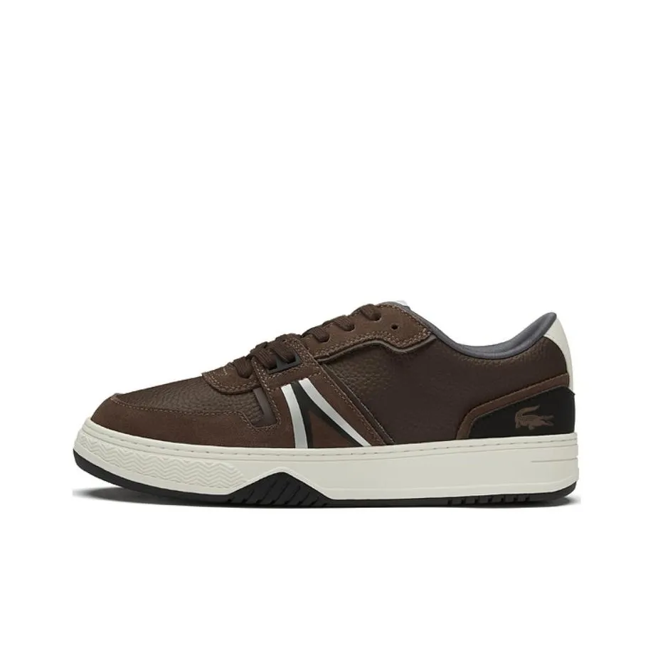 LACOSTE Low Top Skateboard Shoes Men's Brown