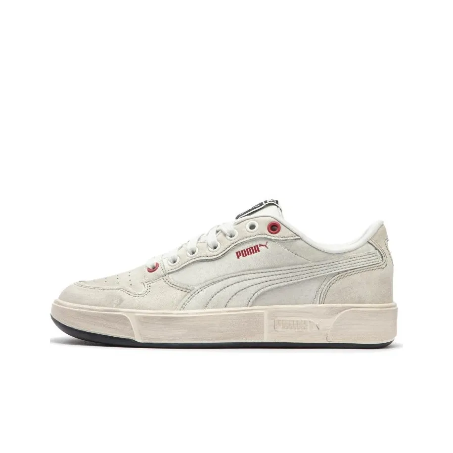 PUMA Contour Series LX LOW VTG Slip-Resistant Low-Top Skateboard Shoes Unisex Beige