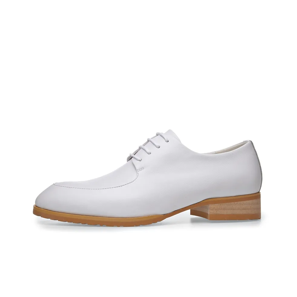 LUOMAIKE Dress Shoes Men's White