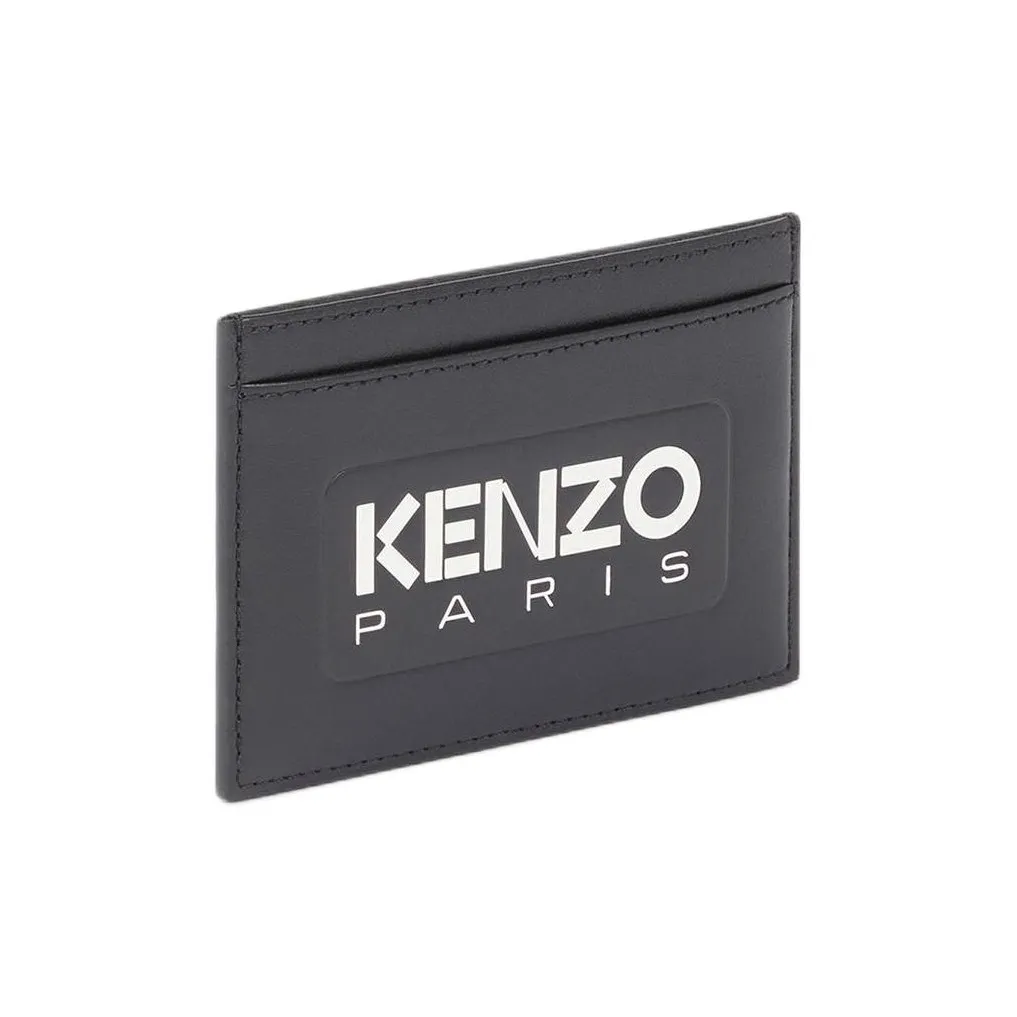 KENZO Logo Embossed Card Slots Wallet