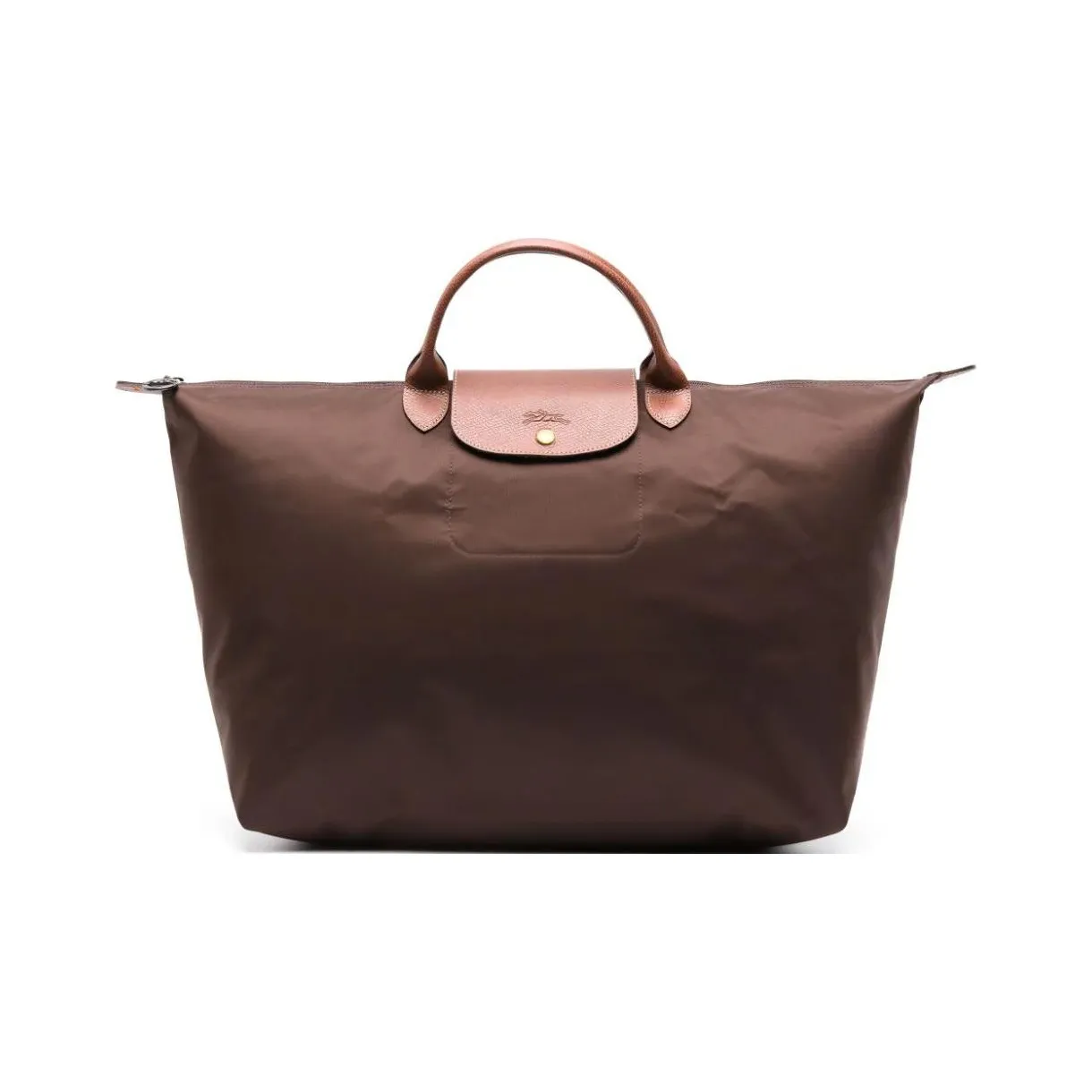 LONGCHAMP Recycled Canvas Bag, Handbag Trumpets Women's Ebony