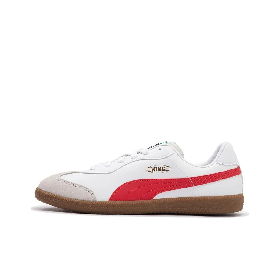PUMA King 21 It Football Boots 'White Red Brown'