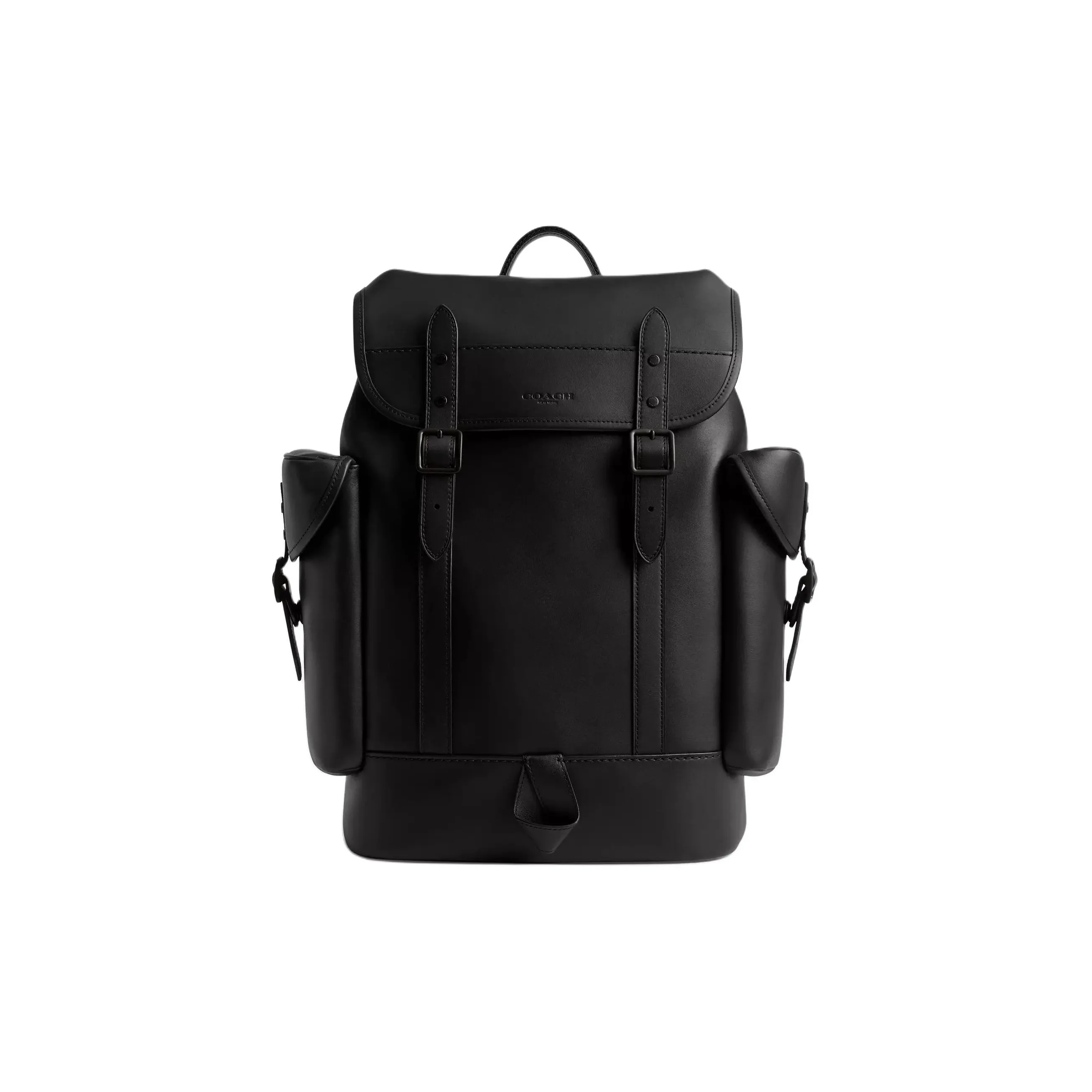 COACH Hitch Glove Tanning Backpack Tubas Women's Black