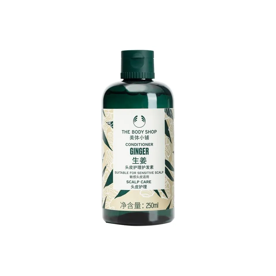 TheBodyShop Имбирный Scalp Защитный Кондиционер для Волос Улучшающий Эластичность и Сглаживающий 250 мл 400 мл
