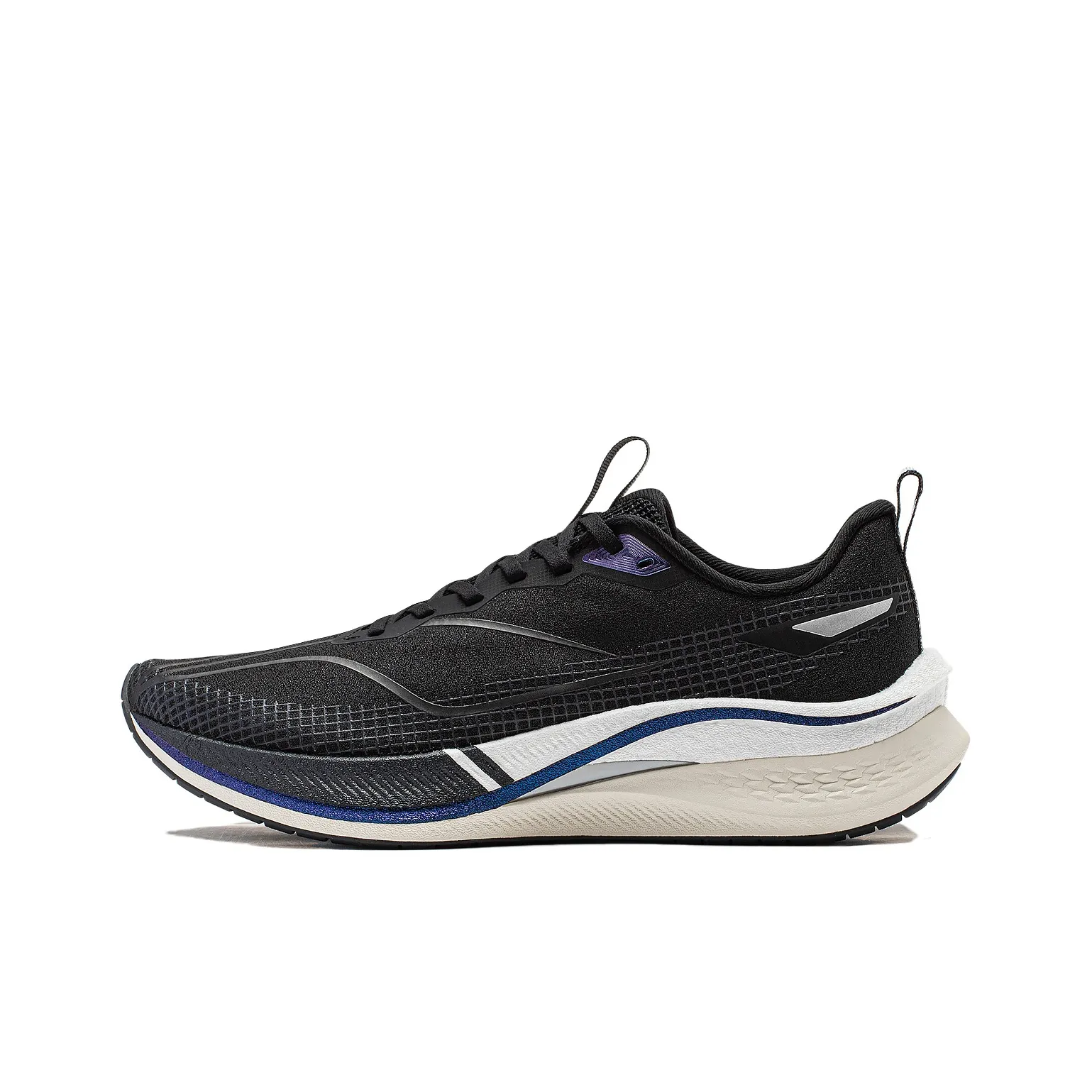 LiNing Red Hare 7 Pro Cushioned Slip Resistant Lightweight Low Top Casual Running Shoes Men's Black