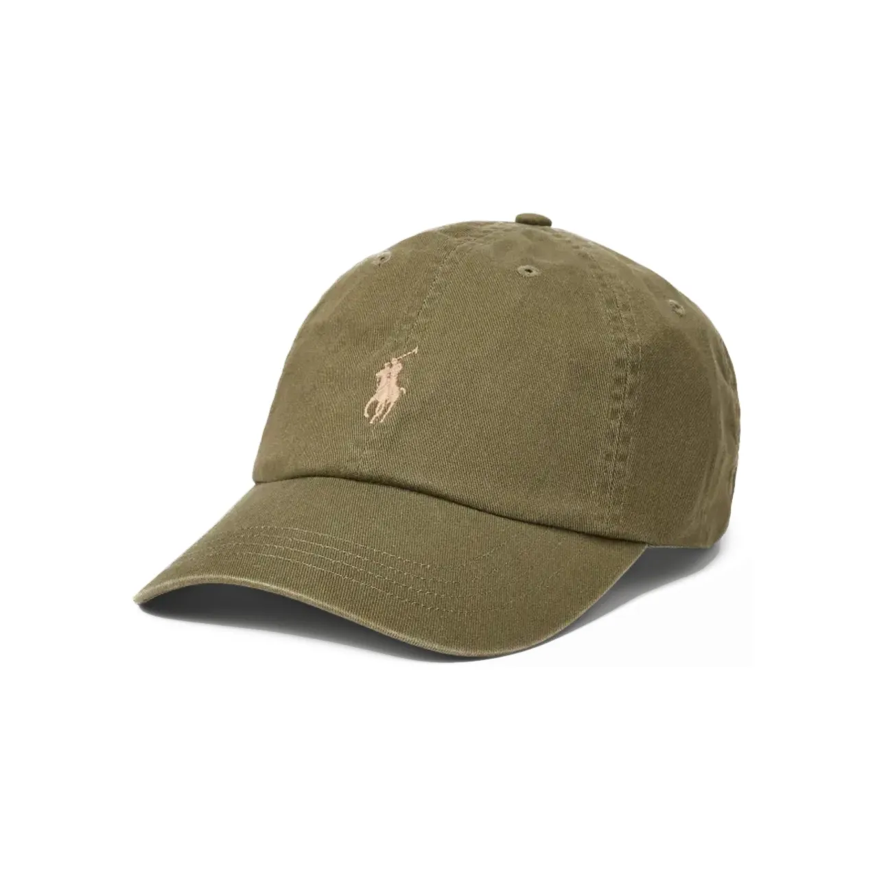 Polo Ralph Lauren Cotton Baseball Caps Men's Olive Green