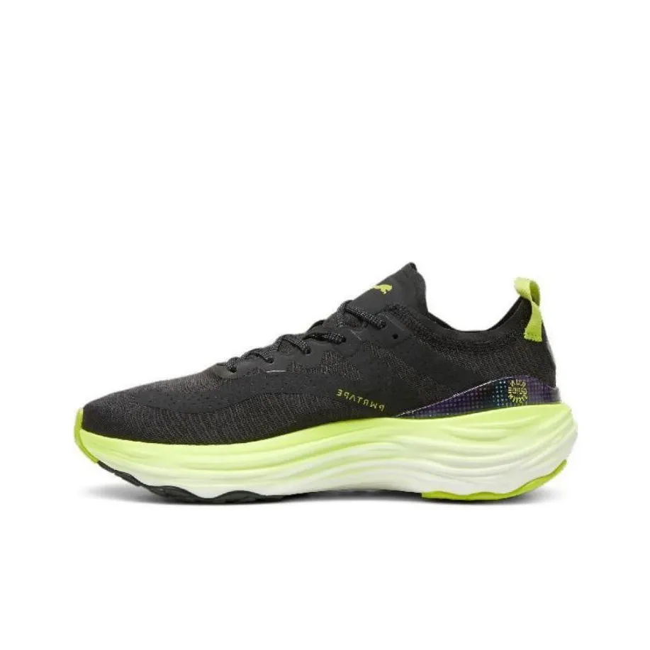 PUMA ForeverRun Nitro Running Shoes 'Black Solar Green'