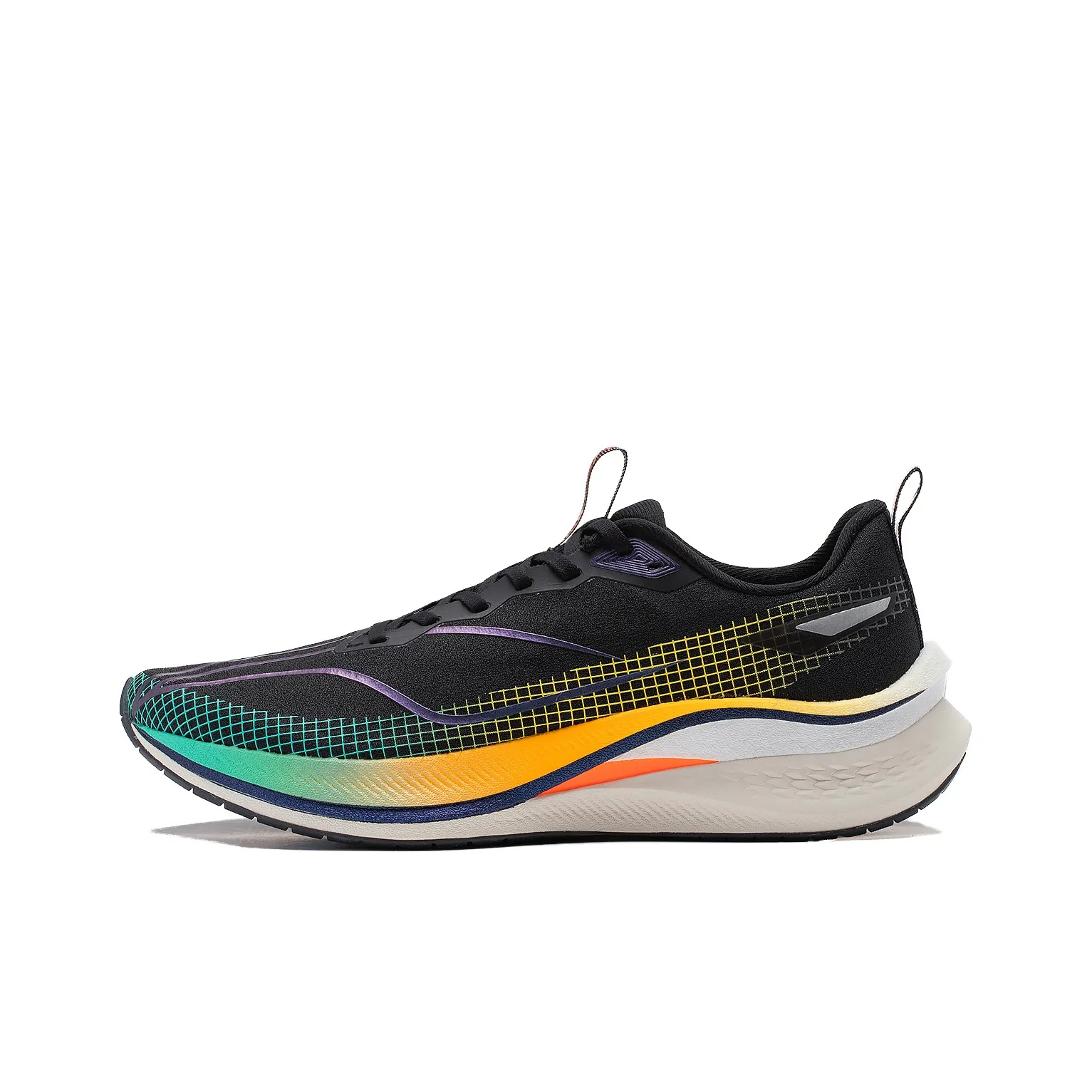 LiNing Red Hare 7 Pro Shock Absorbers With Slip Resistant Features Low Top Running Shoes Men's Black