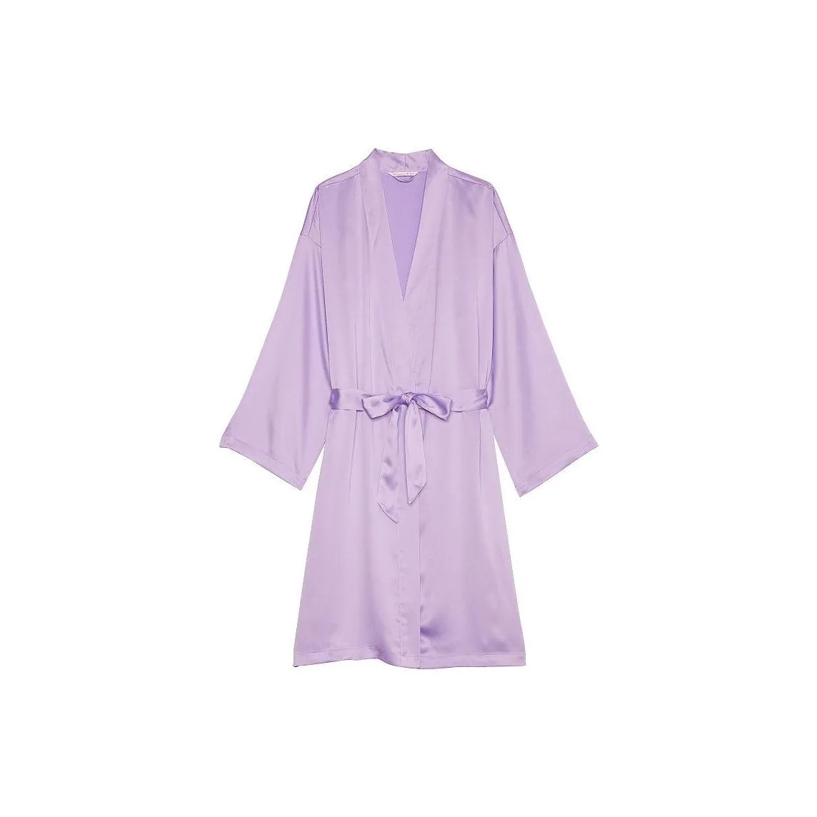 Victoria's Secret Сатин Midi Халат для сна Халат Женские Светло-фиолетовый