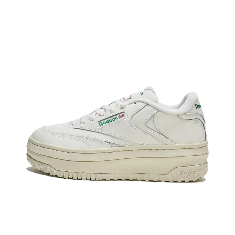 REEBOK Club C Low Топ Скейтборд Кроссовки Женские Белые