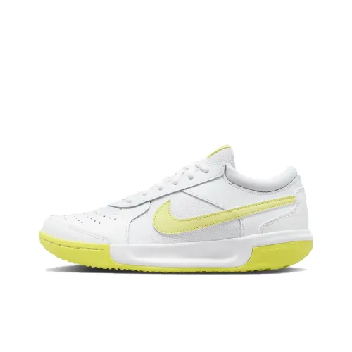 Кроссовки для тенниса NIKE Court Lite 3 Высокие Белые/Высокая PRESSURE/Ночной свет Зеленые Женские