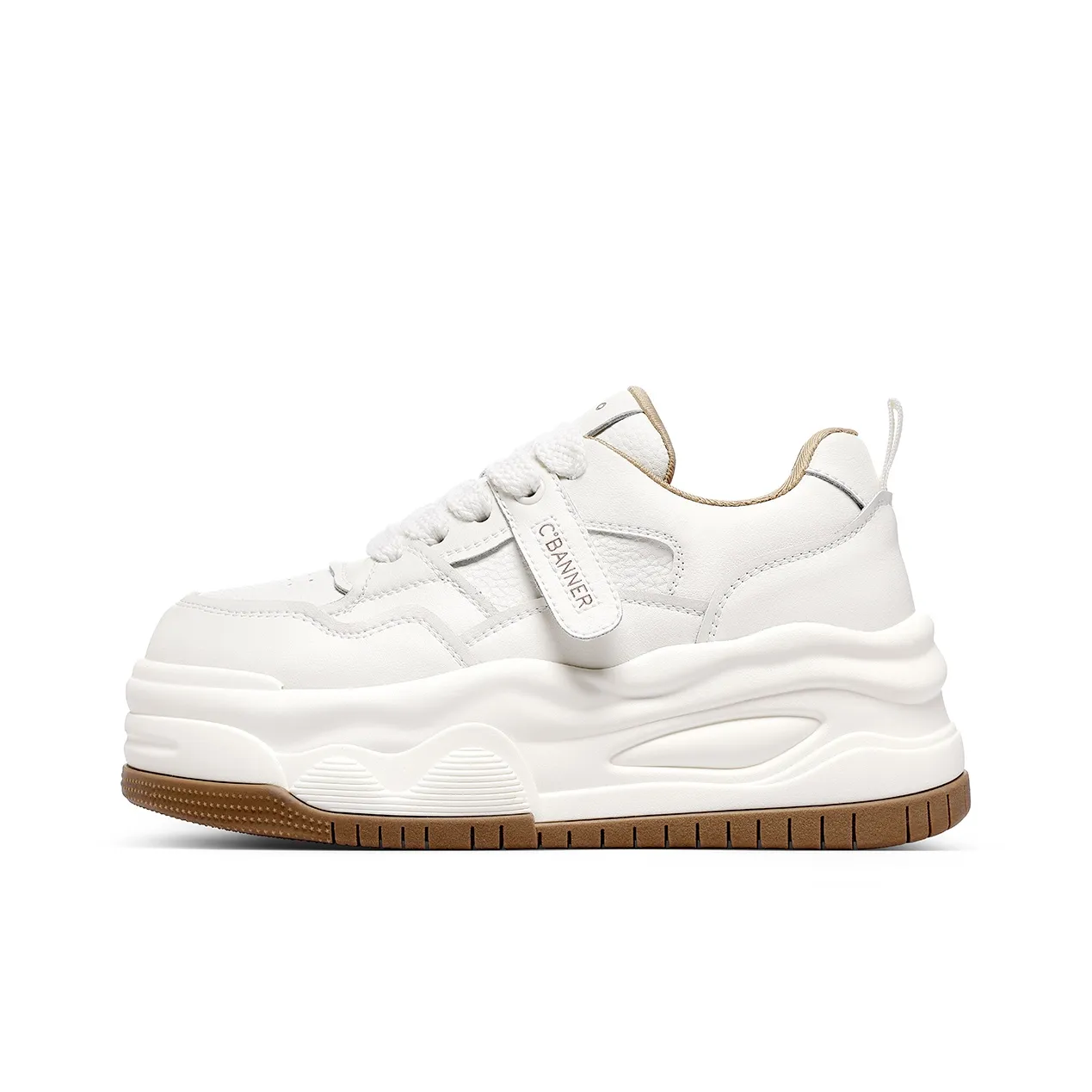 C°BANNER Белый Кроссовки Низкие Скейтборд Кроссовки Женские