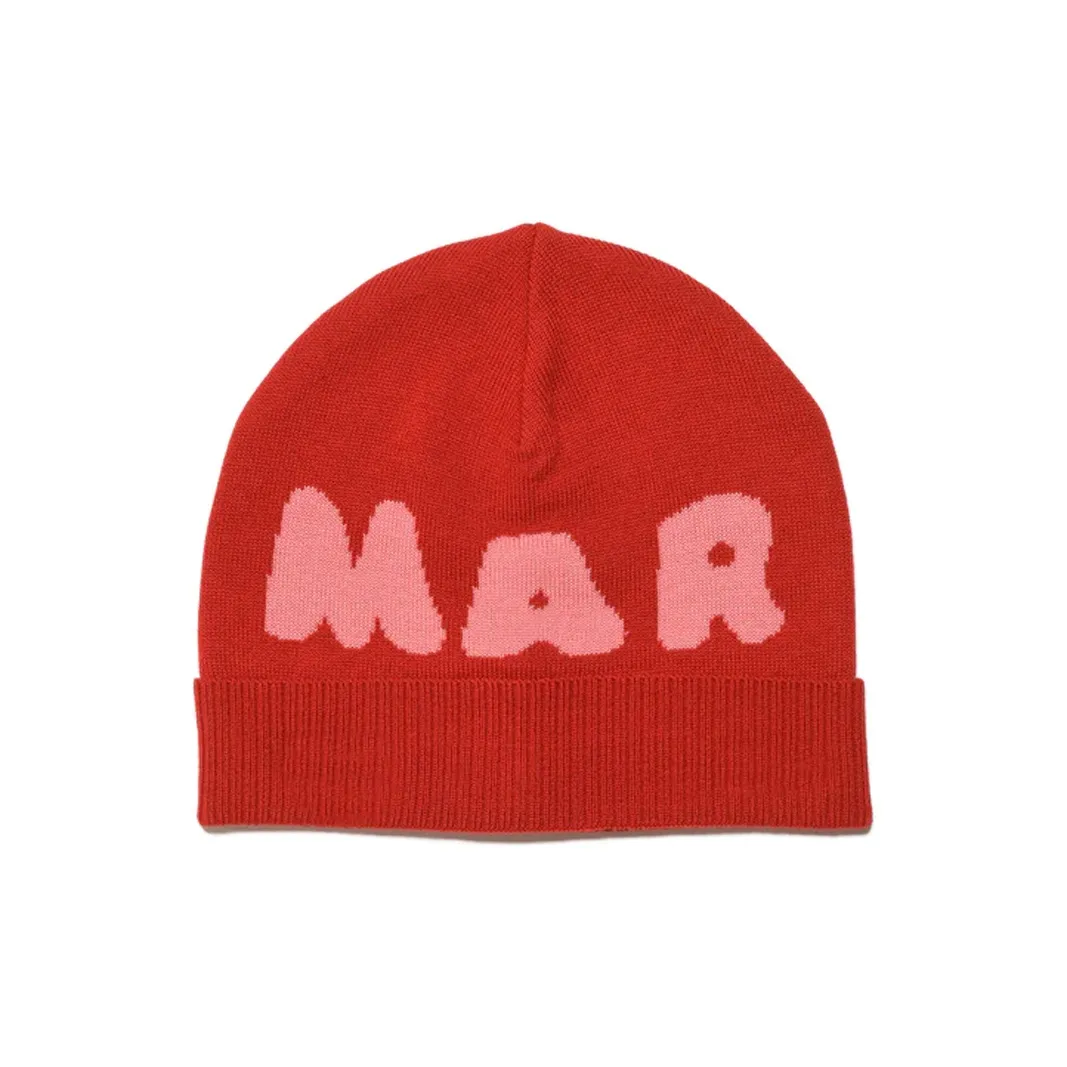 MARNI Шерсть Акрил Шапки-бини Детский Красный