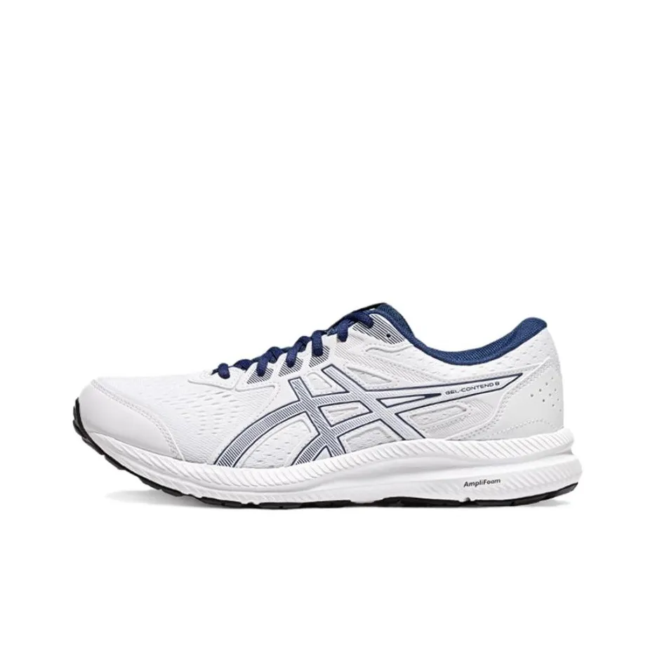 Asics Gel Contend 8 White Blue Expanse