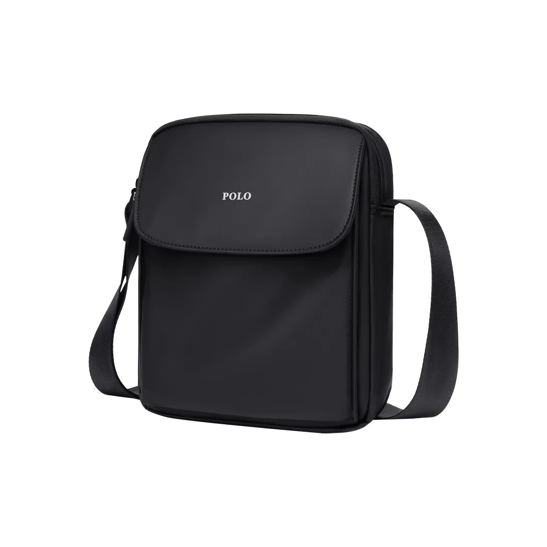 POLO Ткань Сумка через плечо Стандартная Мужская Черная Серая