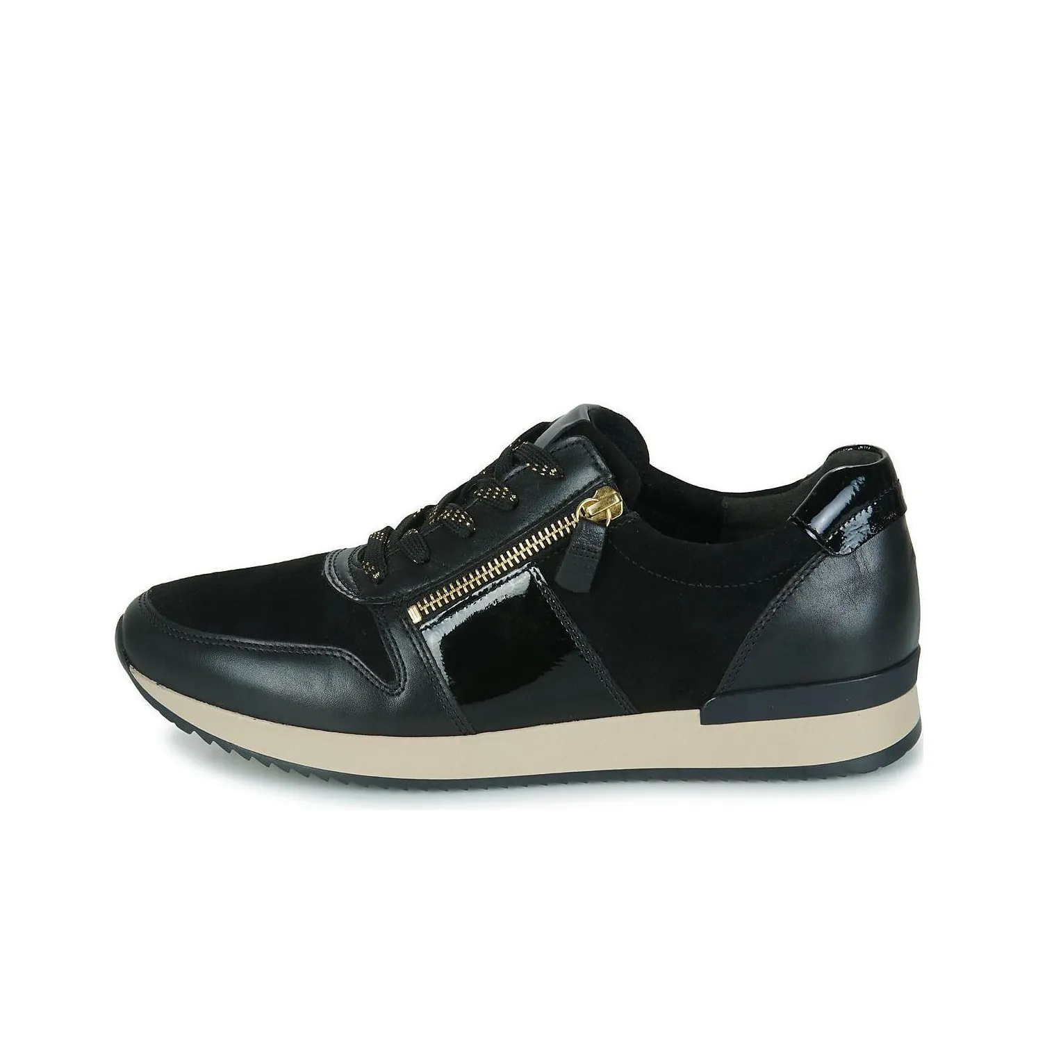 Gabor Low Top Casual Shoes Women's Black