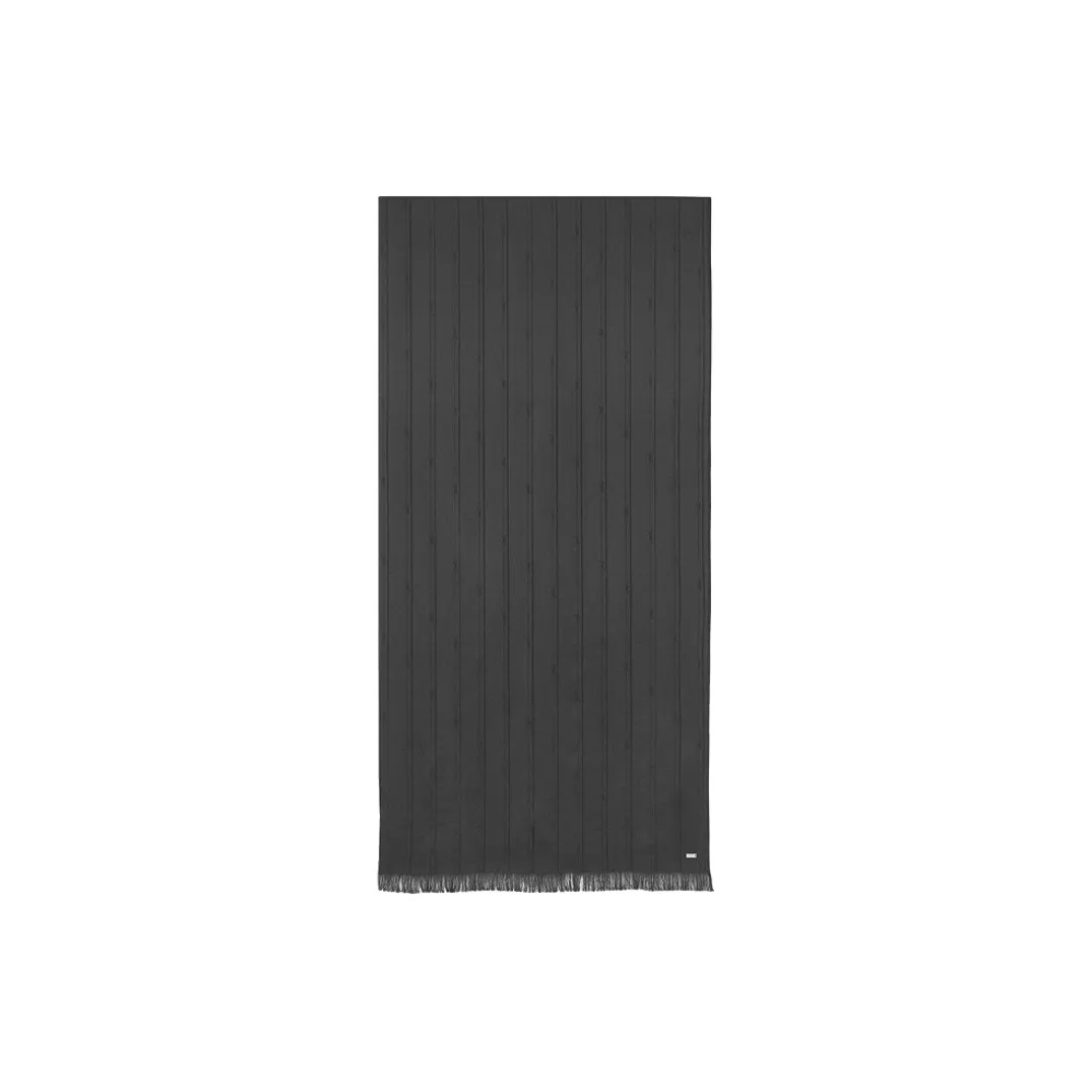 SAINT LAURENT Cassandre Striped Evening Scarf