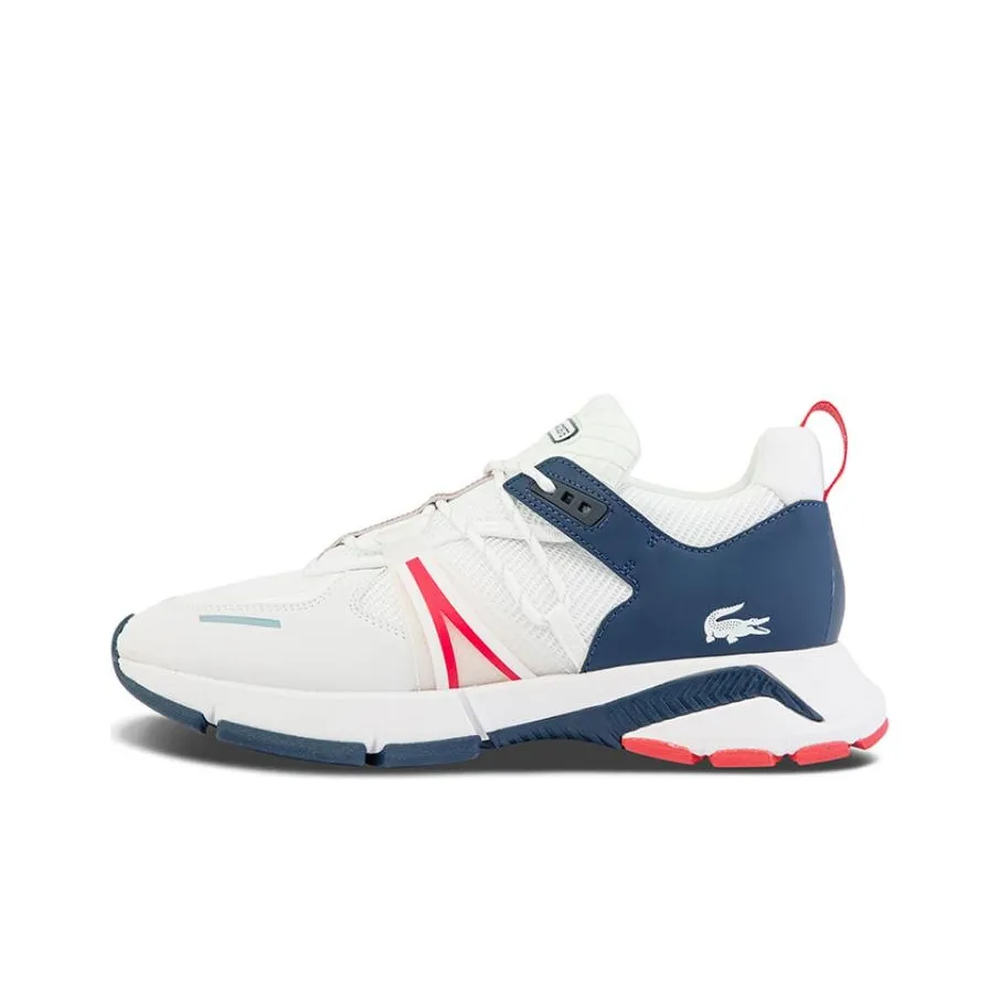 LACOSTE Collaboration Низкий Топ Casual Мужской Белый Синий