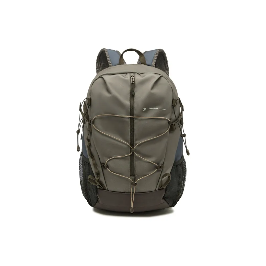 LINING Полиэстер Рюкзак Стандартный Унисекс Камень Лотос Умбра