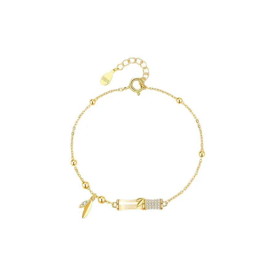 NAME.S Hetian Jade Bracelets Women's Pale Greenish-White Jade