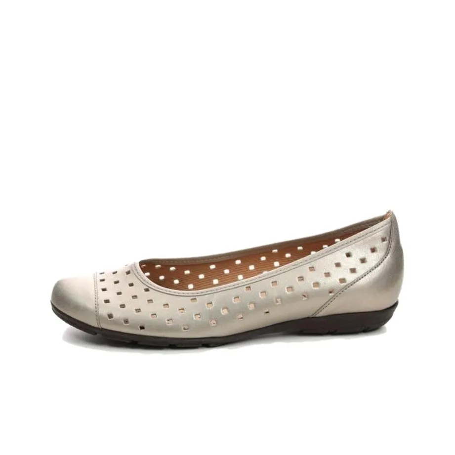 Gabor Casual Single Shoes Women's Gold
