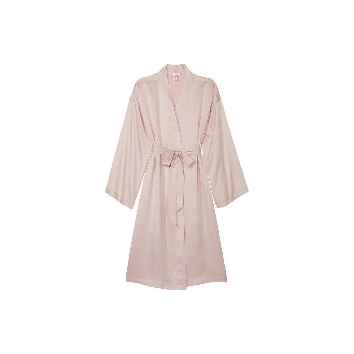 Victoria's Secret Сатин Midi Халат для сна Халат Женские Светло-розовый