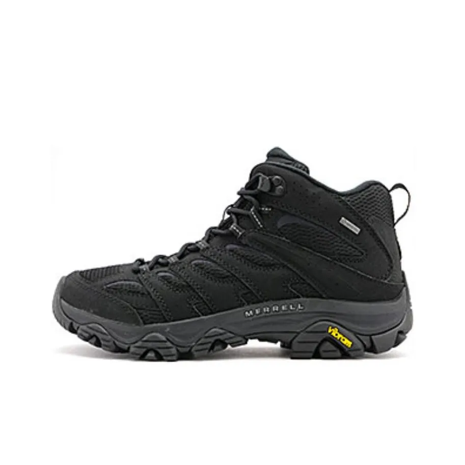 MERRELL MOAB 3 Синтетический MID Gore TEX Амортизация Износостойкий Высокий Топ Повседневная Обувь Мужская Черная