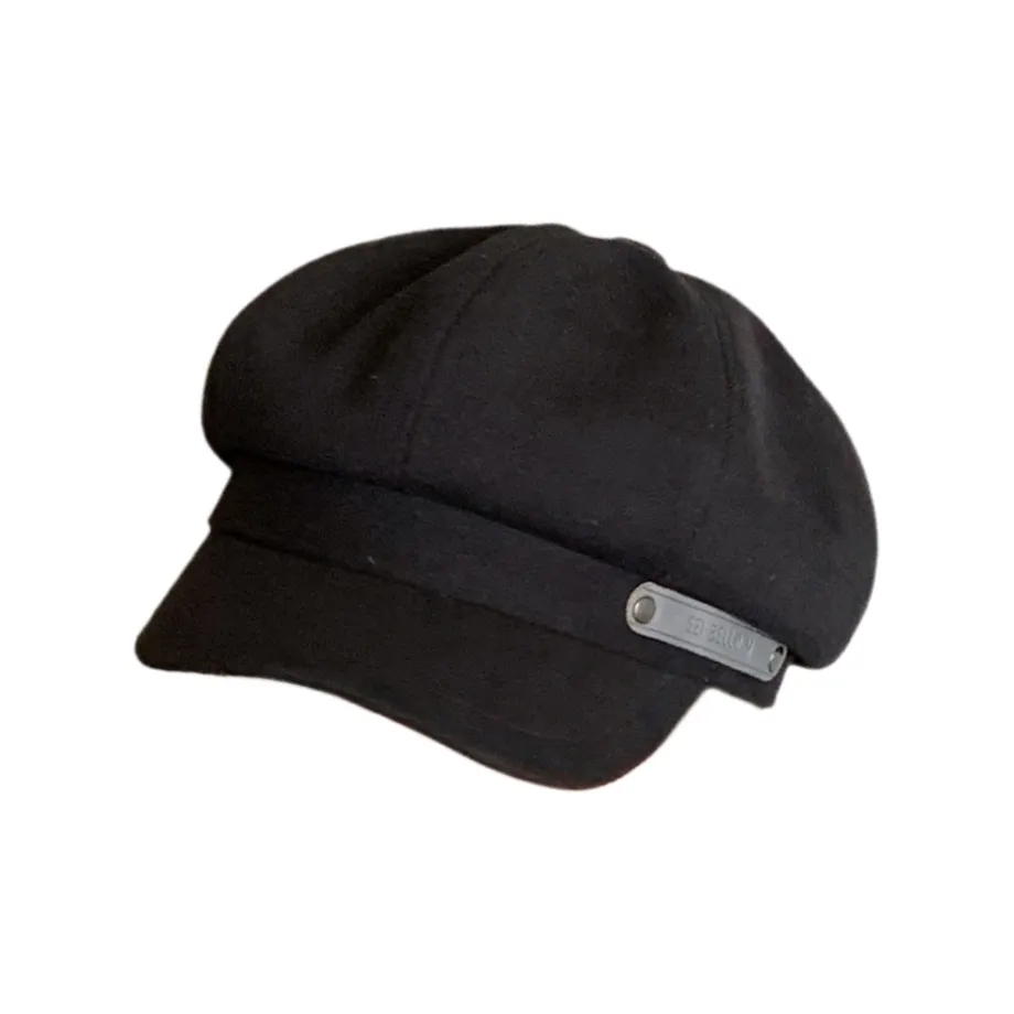 Fishing For Bears Thickened Brushed Twill Cotton Berets Women's