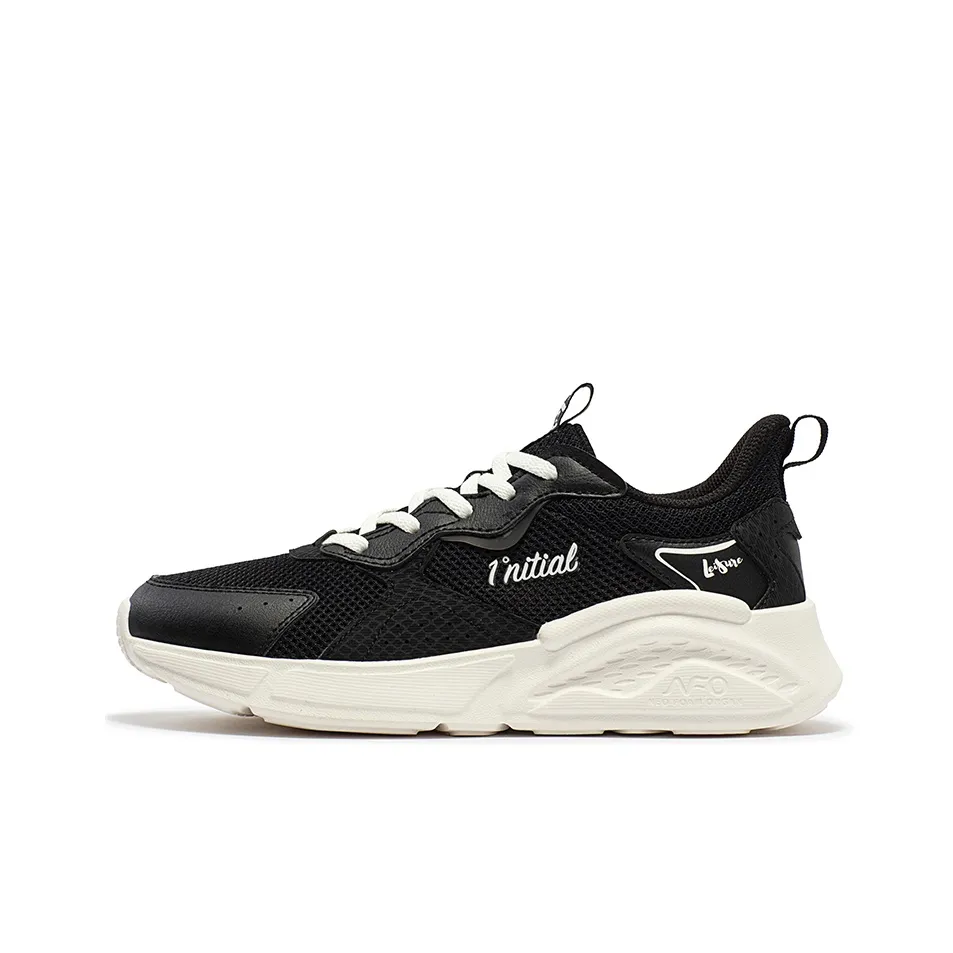 361° Light And Comfortable Slip Resistant And Breathable Low Top Casual shoes four Women's Black White