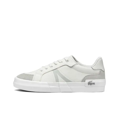 LACOSTE Кроссовки для скейтбординга Low Top Бело-серые Женские
