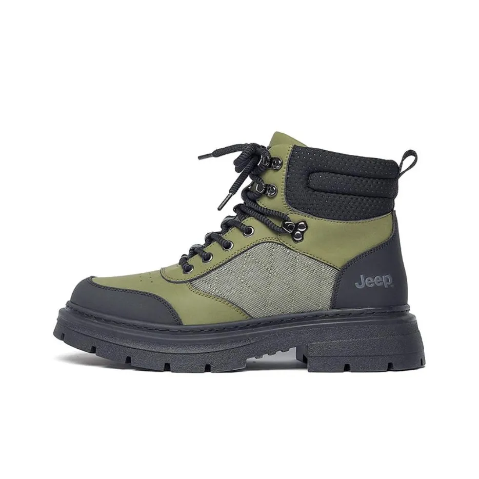 JEEP Короткий Мартин Boot Мужской Армейский зеленый