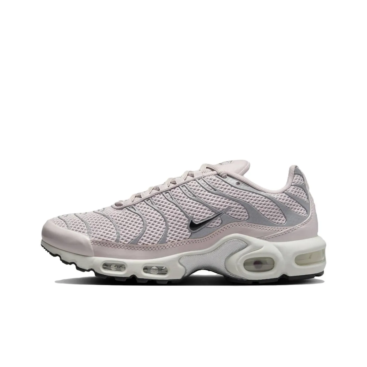 Nike Air Max Plus Устойчивый к истиранию Низкий Топ Casual Женские Серебряный Розовый