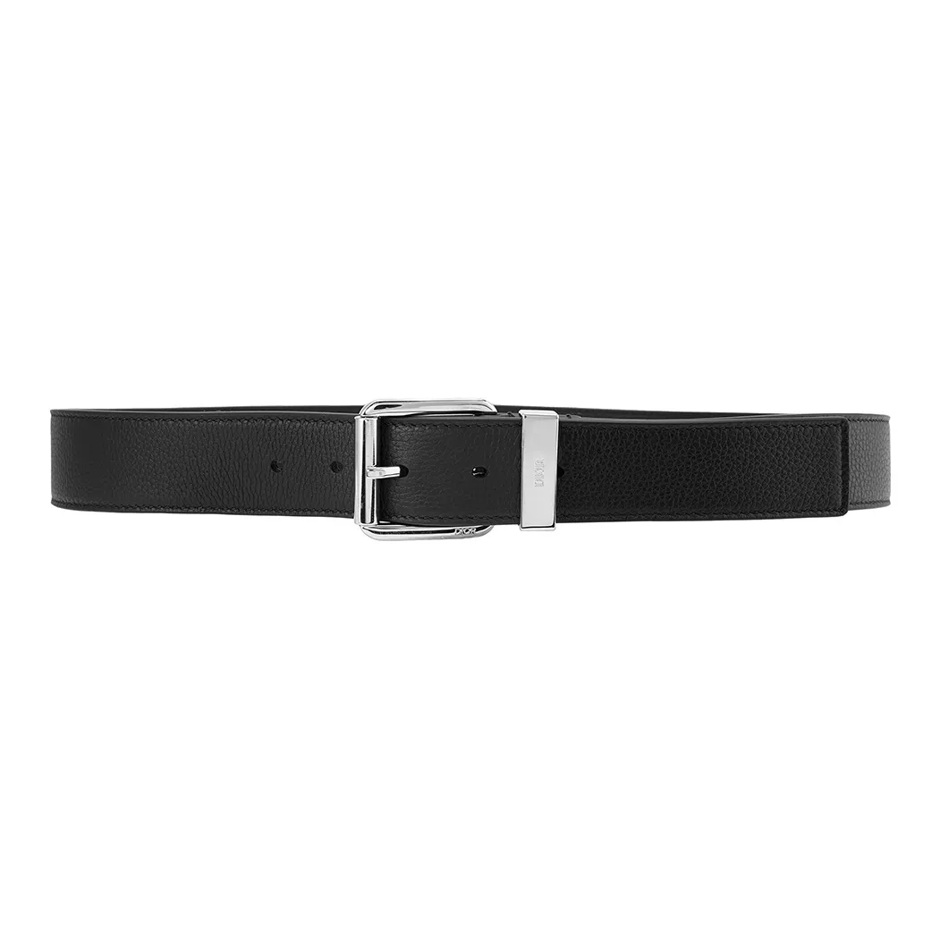 DIOR Logo Printed Buckled Belt